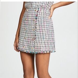 LEYDEN | Monroe Tweed Mini Skirt Women's Size X Small
